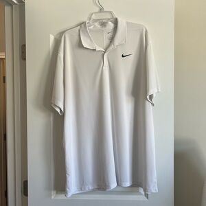 Nike Men's Classic White Polo Shirt